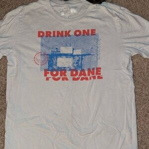 DRINK ONE FOR DANE SEASONAL DUTCH BROTHERS T SHIRT